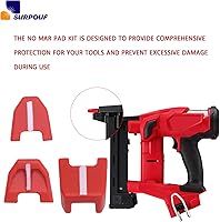Vista 3 de 42-38-0017 No-mar Pad Kit (Set of 9) Fits For Milwaukee M18 2746-20 Nailers & Staplers Replacement No Mar Tip