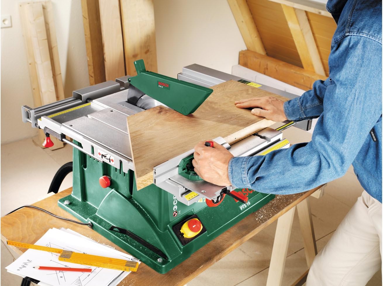 Scie circulaire à table Bosch - PTS 10 — vue 4