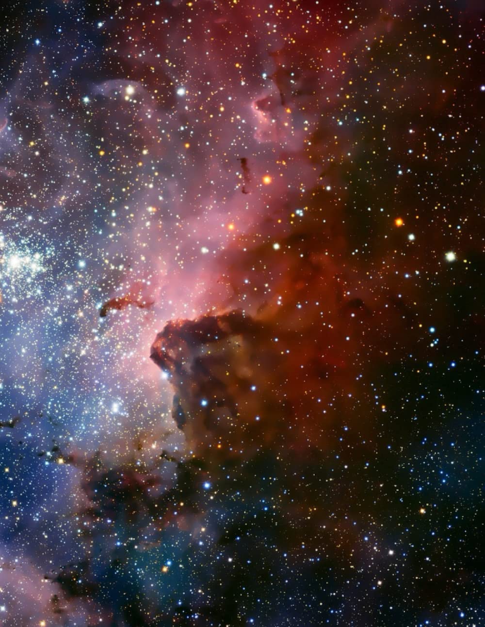 The World's Largest Sketch Book, 500 pages, 8.5'' x 11'' (Galaxy cover)