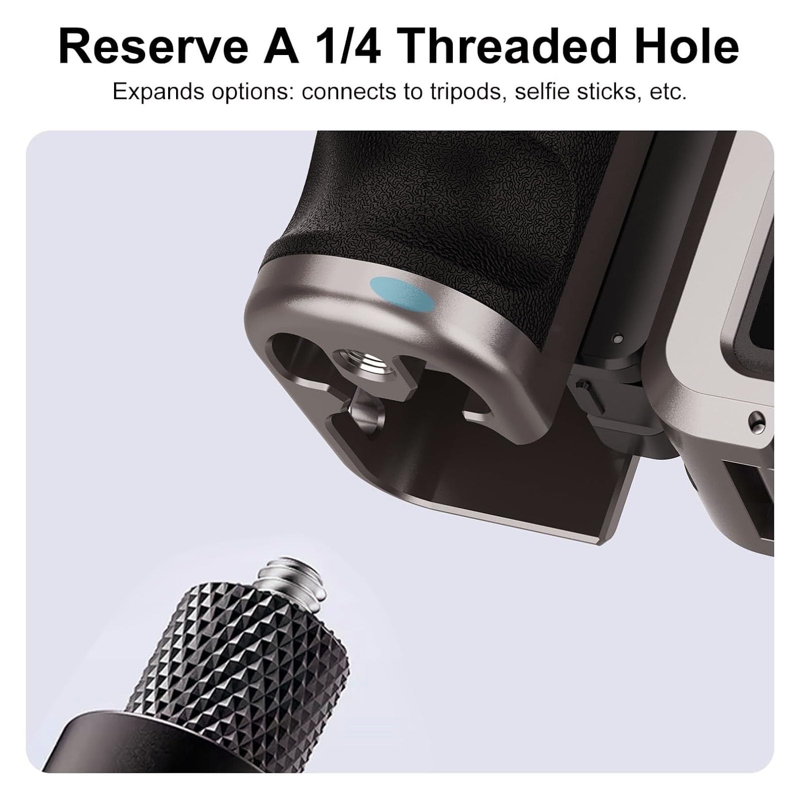 Zunate 5 Pro Street Grip Kit Impugnatura Ergonomica con di Batteria a Sgancio Rapido