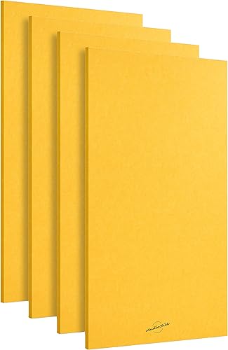 Miniatura 16 de Panel acústico, grande, 46" x 23", blanco puro Blanco,Amarillo,Negro -,Gris(Mid Grey),Natural,Azul pálido