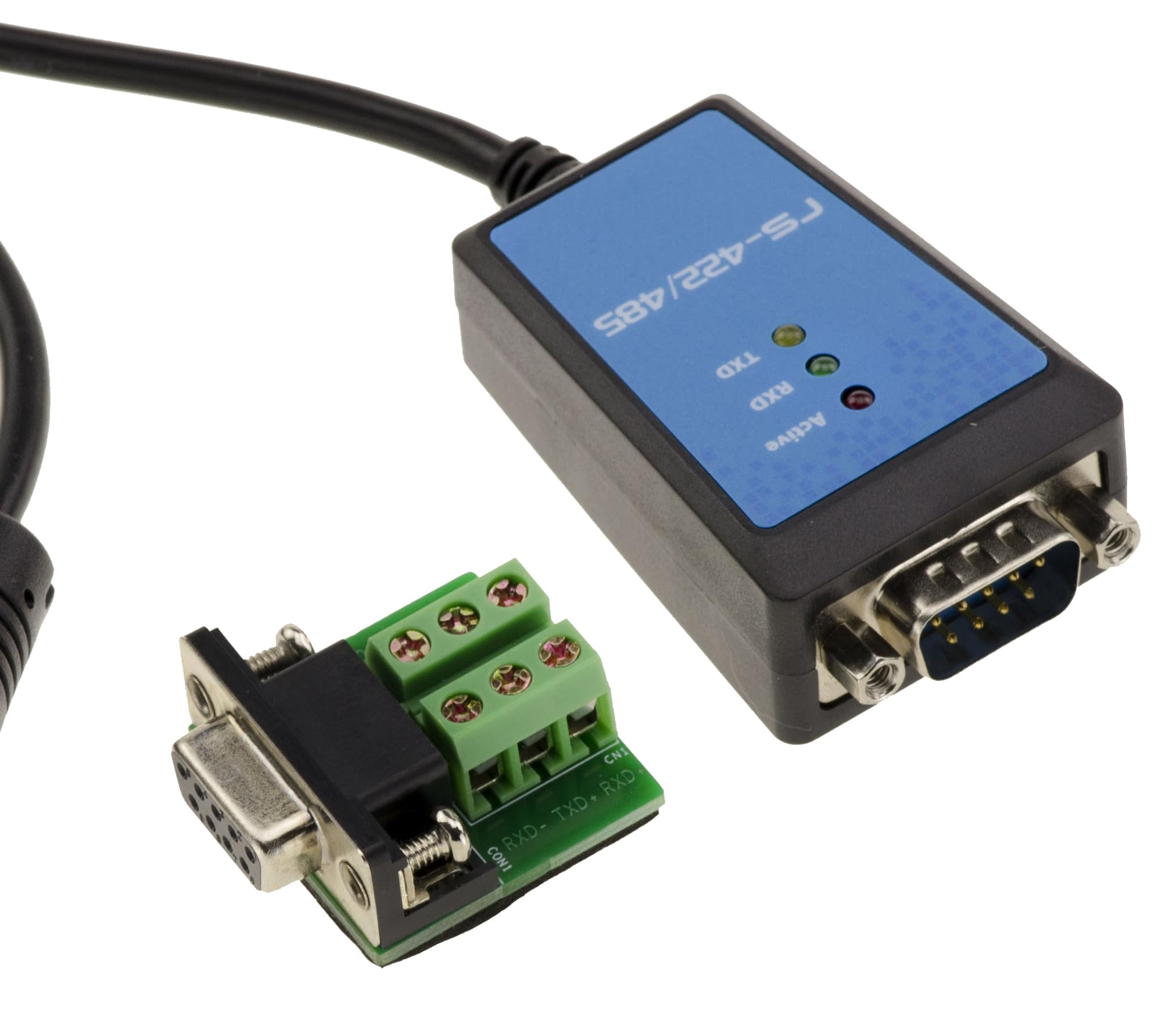 KALEA-INFORMATIQUE Konwerter USB na RS422 RS485 z chipsetem FTDI FT232. Kabel o długości 1,8 m z zabezpieczeniem magnetycznym