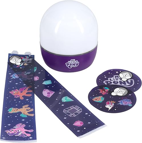 Paladone My Little Pony - Luz nocturna de proyección, decoración de escenas de My Little Pony para paredes y techo, juguete con licencia