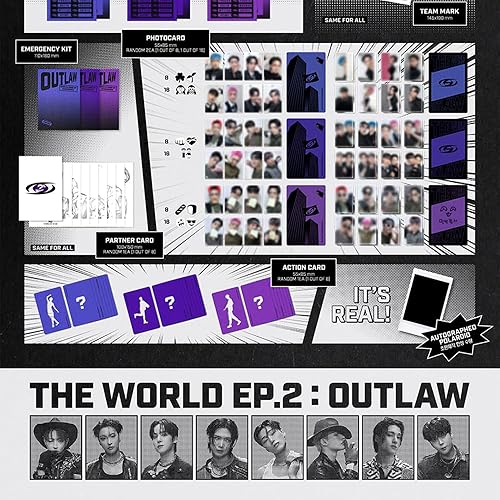 Miniatura 4 de ATEEZ - El mundo EP.2  Outlaw Album (Diario ver.)