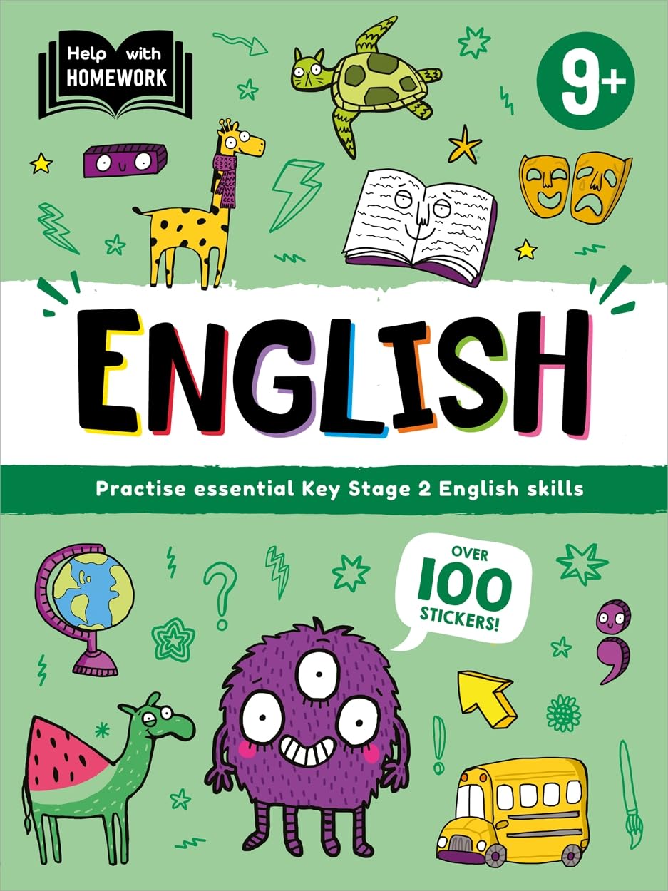 Help With Homework: Age 9+ English (Practise essential Key Stage 2 English skills)
