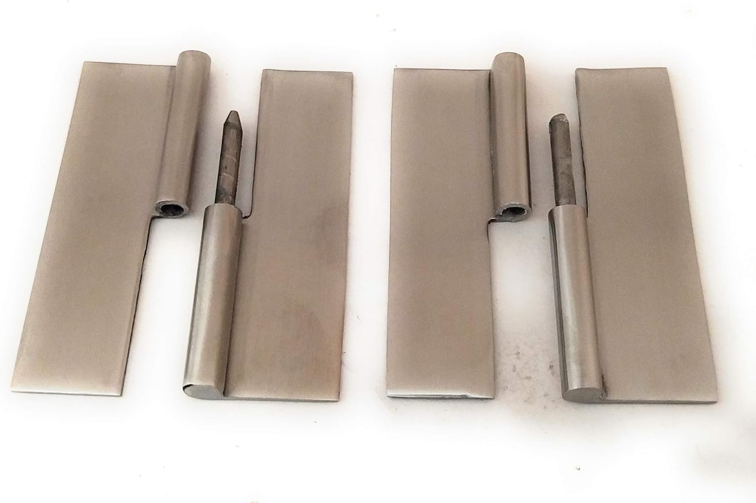 Ssiskcon 3 Inch Weld On Hinge Lift Off Hinge Right Satin 32D Set Of 2 Stainless Steel Hinges