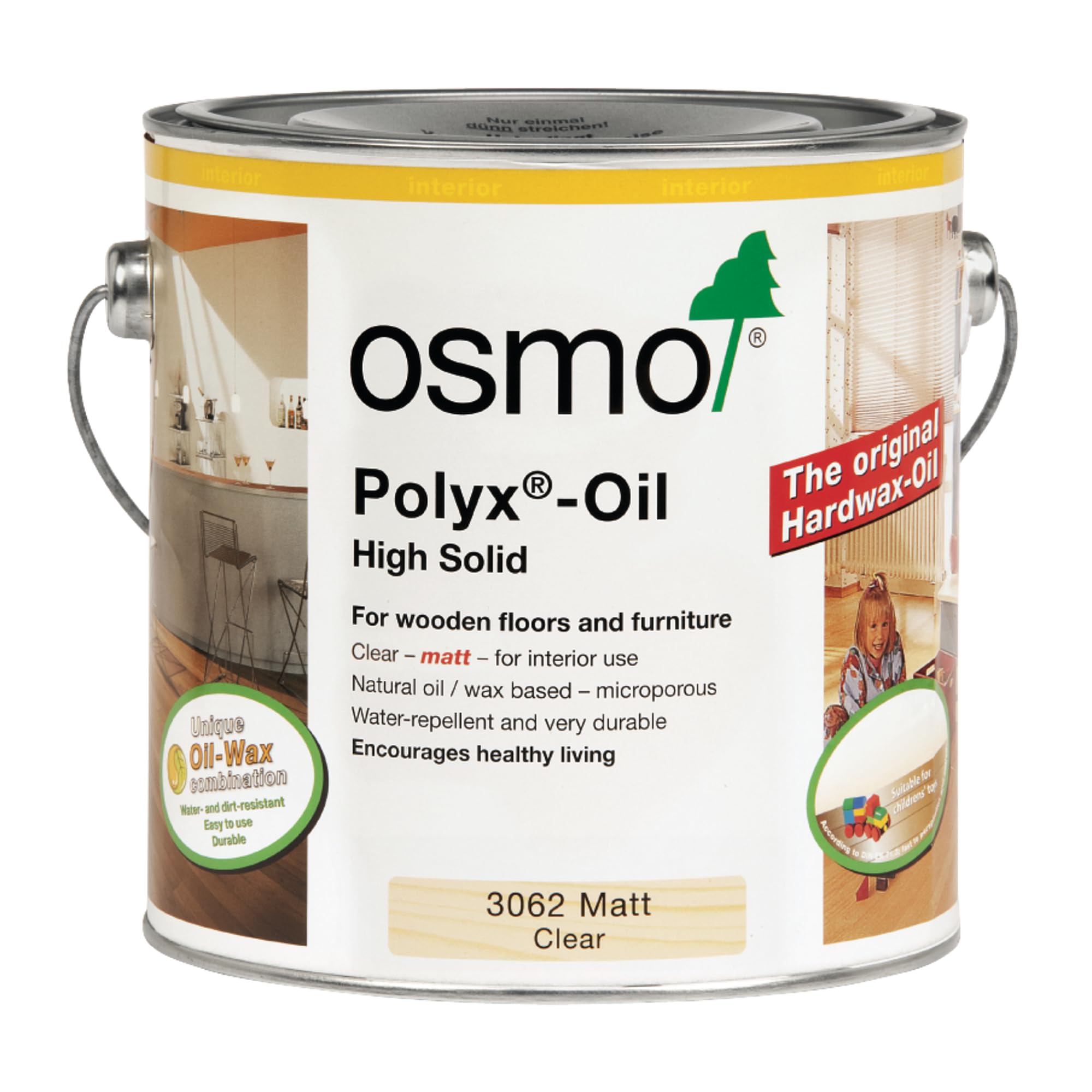 Osmo 3062 Polyx-Oil Original Clear Matt 2.5L