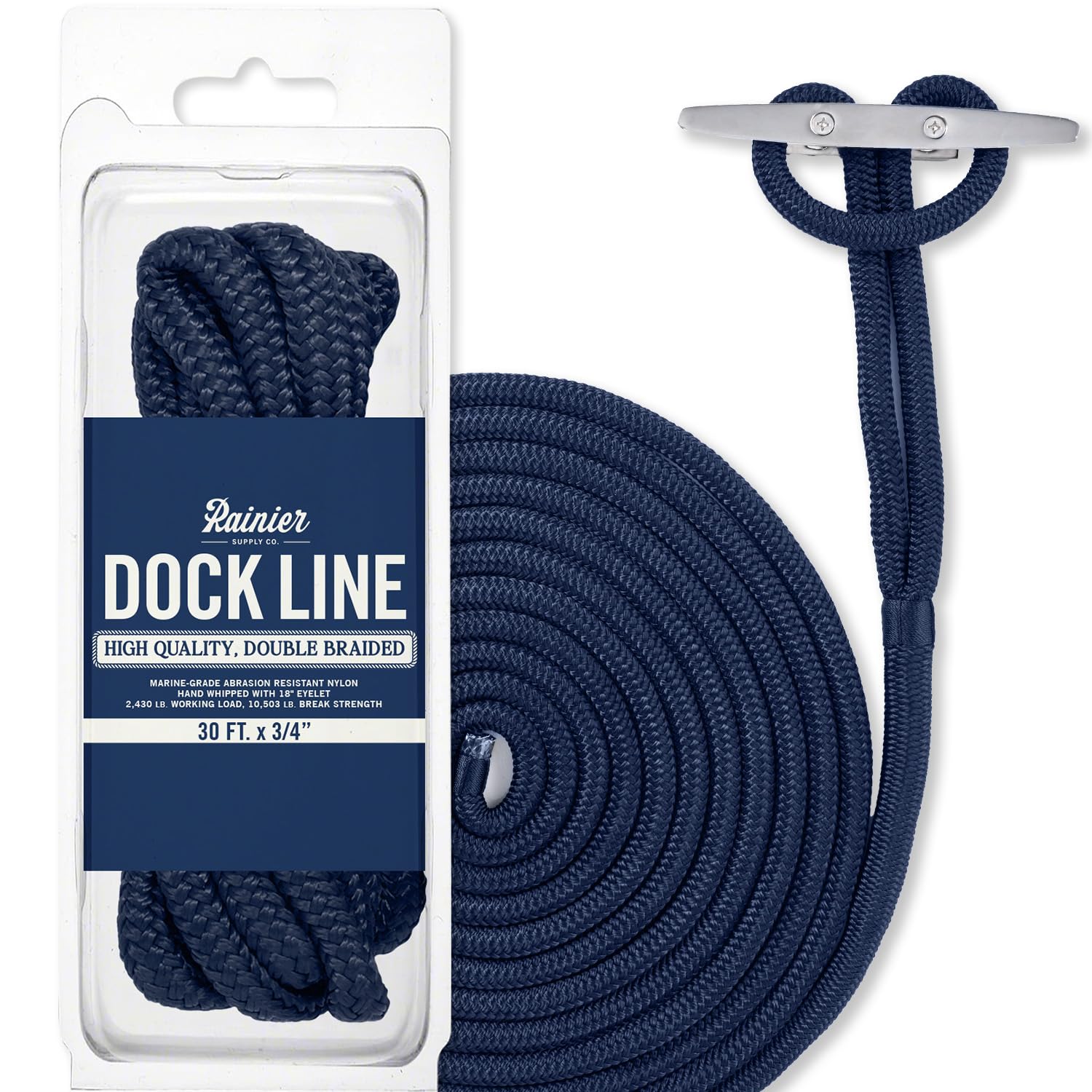 Amazon.com: RainierSupplyCo Dock Lines - Boat Rope for