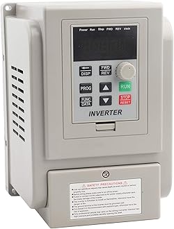 VFD Motor Speed Controller, Single to 3 Phase Variable Frequency Drive Inverter 220V VFD Motor Speed Controller Converter for 3 Phase 4KW AC Motor