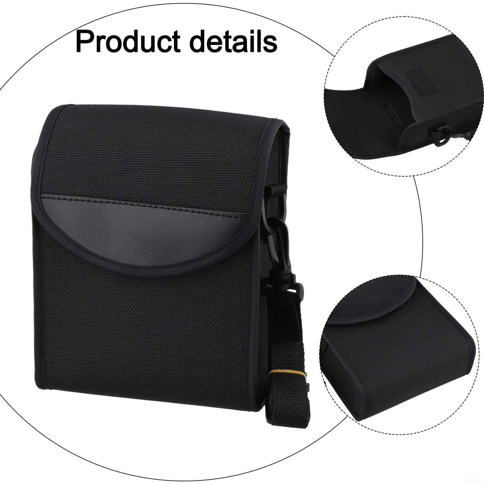 Stilvolle Fernglas-Tasche für 42-mm-Objektiv-Fernglas, perfekt für Outdoor-Abenteuer