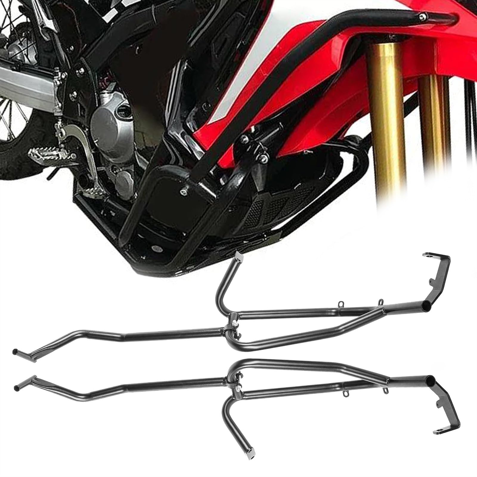 Accessori per motociclette Per Honda CRF 250 Per Rally 2017-2020 2019 2018 Protezione Serbatoio Moto Motore Barra Di Paraurti