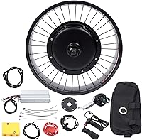 Vista 33 de Electric Bicycle Motor Kit, 48V 1000W/ 36V 250W/350W Bike Motor Kit Front/Rear Wheel E-Bike Conversion Kit Electric Bike Conversion Kit for 26"/20