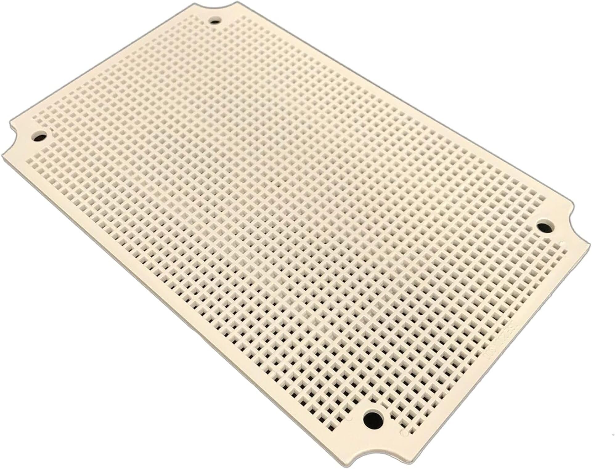 NBX-32916-PL ABS Plastic Internal Panel, 10-1/2" Length x 6-11/16" Width x 1/8" Thick, for NBF Series Boxes
