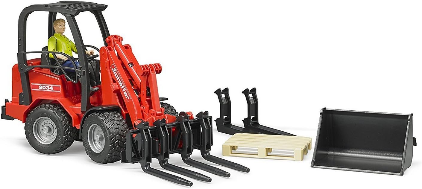 02191 Schaeffer Compact Loader 2630 with Figure & Accessories Vehicle