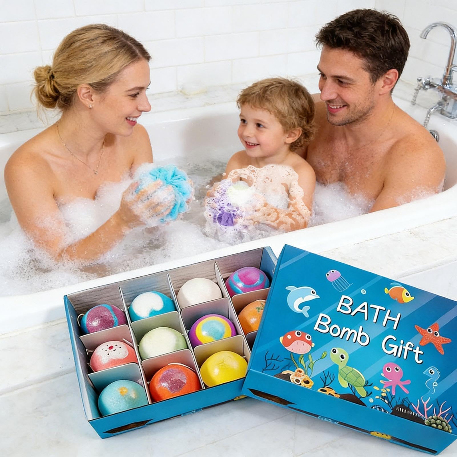 Bulle de Douche Hydratation Cutanée Artisanale