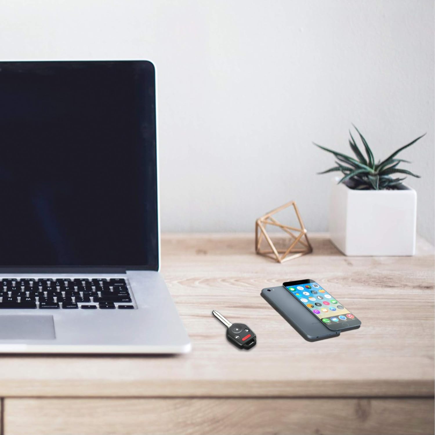 VOFONO Keyless Entry Remote Key Fob Fit for Subaru Legacy 2015-2017/Outback 2015-2017/Forester 2014-2018/ XV CROSSTREK 2013-2016/Impreza 2012-2016 FCC ID: CWTWB1U811 (315 MHZ G Chip)