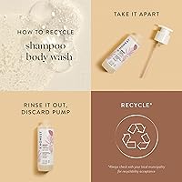 Vista 8 de The Honest Company - Champú nutritivo y gel de baño, almendra dulce, 10 onzas (paquete de 1)