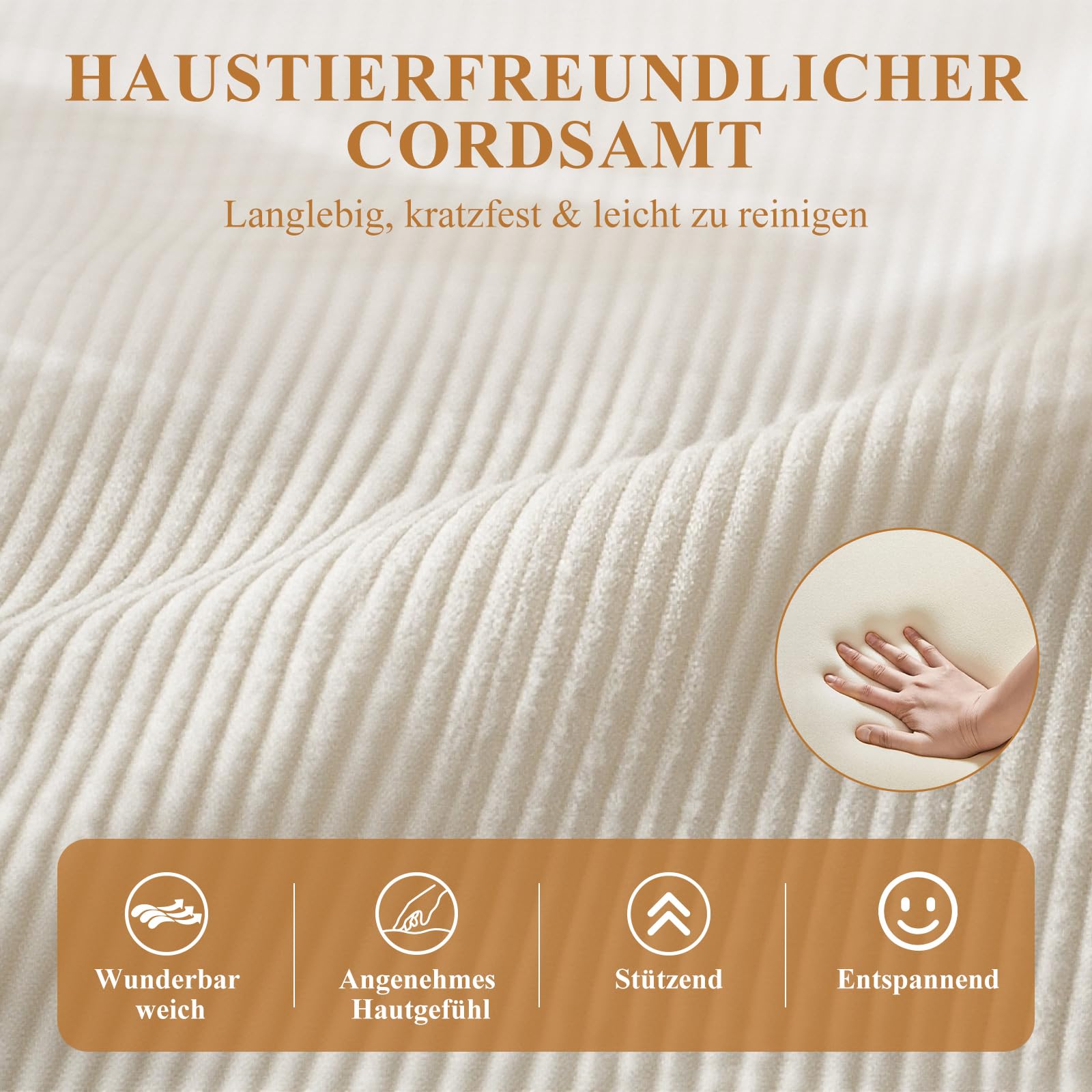 COLAMY Silla de Oficina ergonómica sin Ruedas, Silla de Sastre, Silla Cruzada, giratoria 360°, sillas reclinables para salón, tocador, para Oficina en casa, Color Blanco
