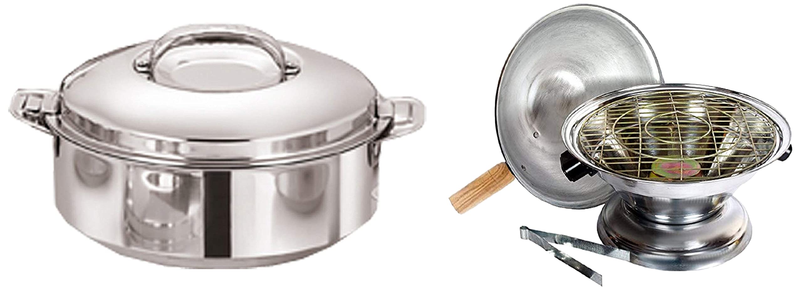 Kuber Industries Aluminium Multi Purpose Oven, Gas Tandoor & Small Size Casserole/Box/chapati Container/hot case in Stainless Steel 1800 ml (B08QWXJ4RF) Amazon Price History, Amazon Price Tracker