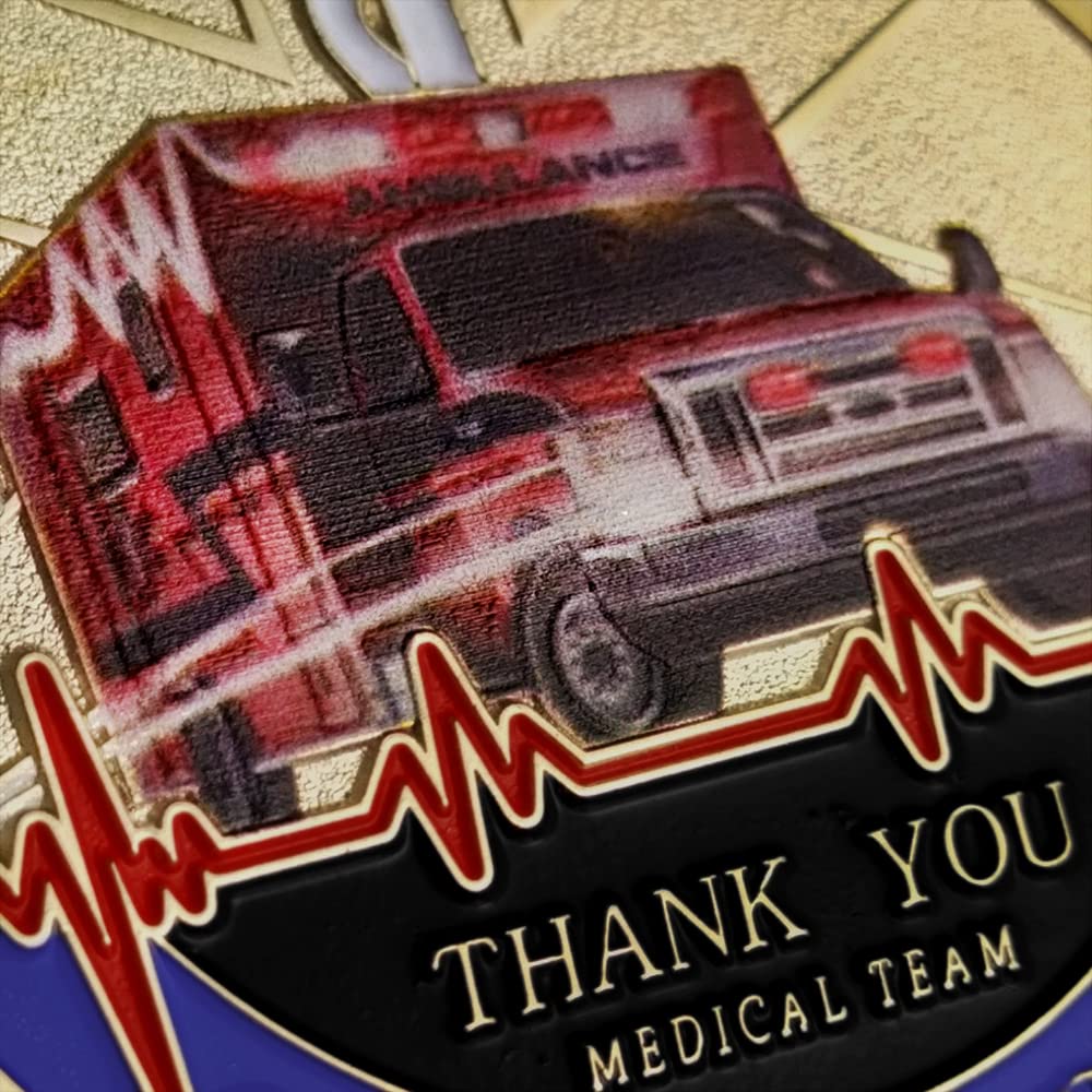 Paramedic Prayer Coins - 5 Pack -5 Paramedic Prayer Coins - 5 Pack -5