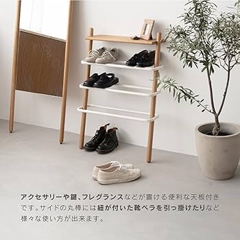 木製北欧シューズボックス 下駄箱 靴箱 ナチュラル ホワイト 北欧 楽天市場】【最大全額タダ！7/25限定で当選確率2分の1】下駄箱