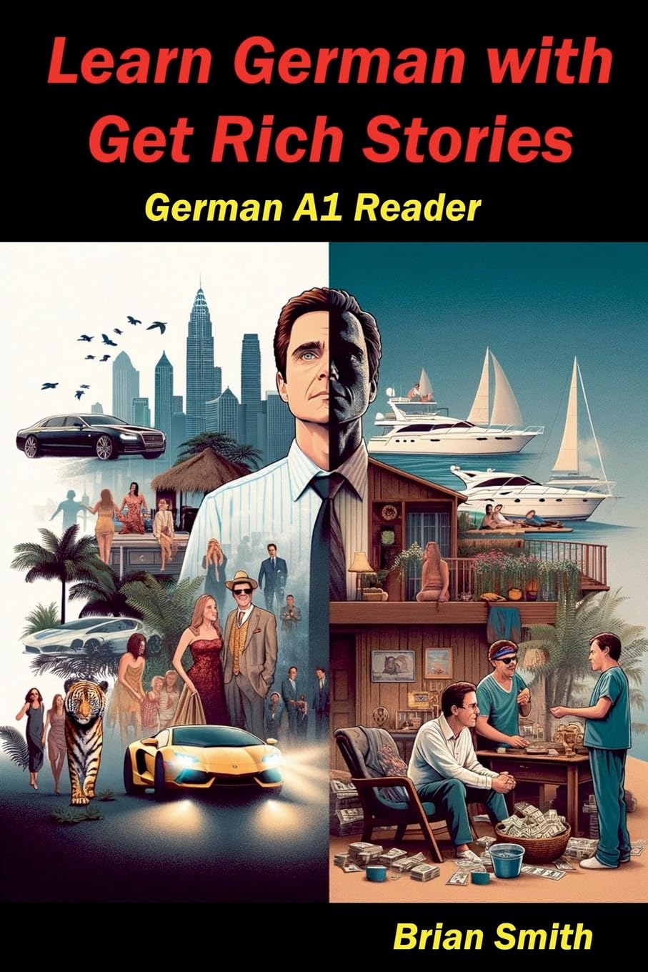 Learn German with Get Rich Stories: 4 (German Graded Readers)