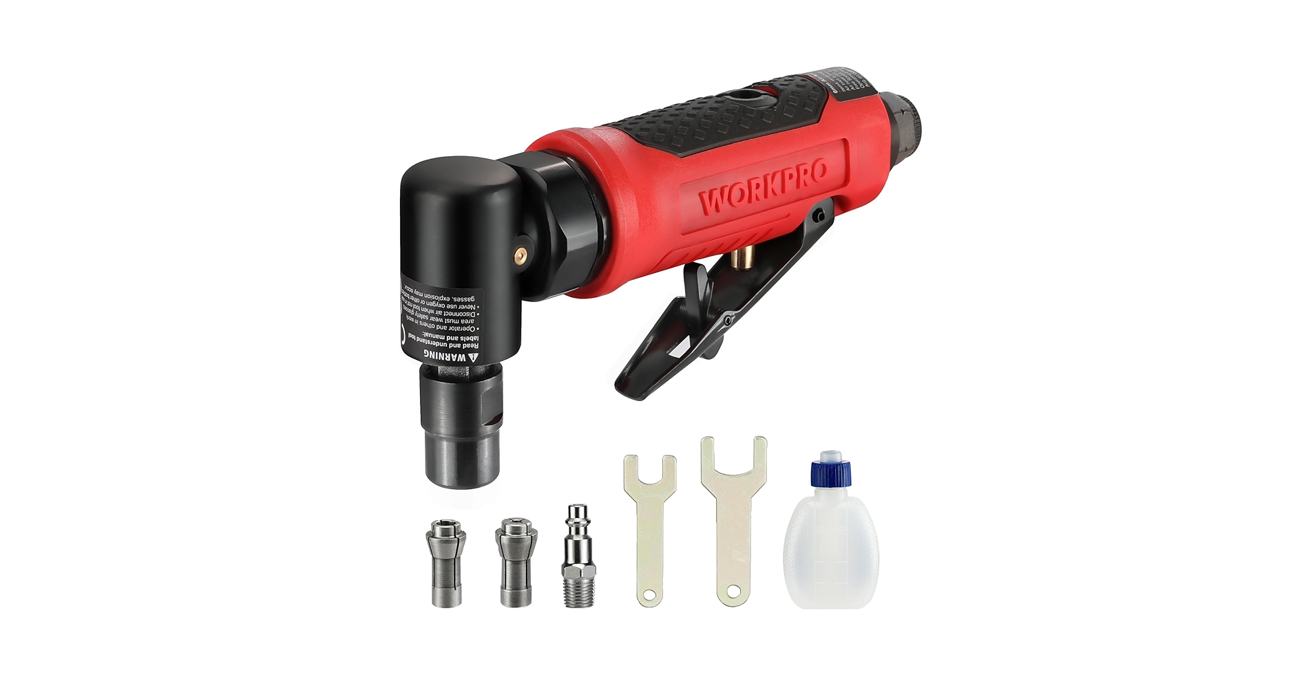 Grinder様 Amazon.com: WORKPRO Air Angle Die Grinder, 1/4-Inch