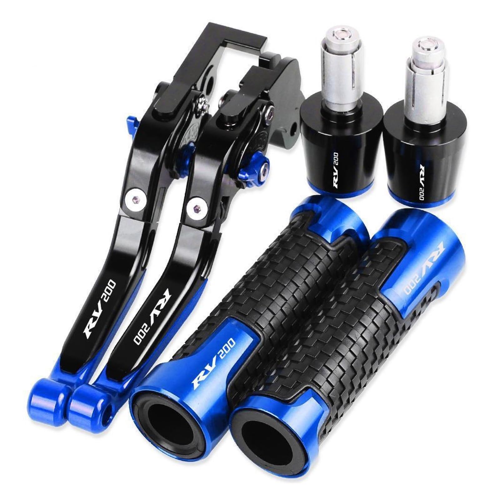Lsdsaaza 2 For Suzuki For Rv200 016 017 Motorcycle Handbrake Brake Clutch Levers Handlebar Hand Grips Ends Motorcycle Brake Clutch Lever