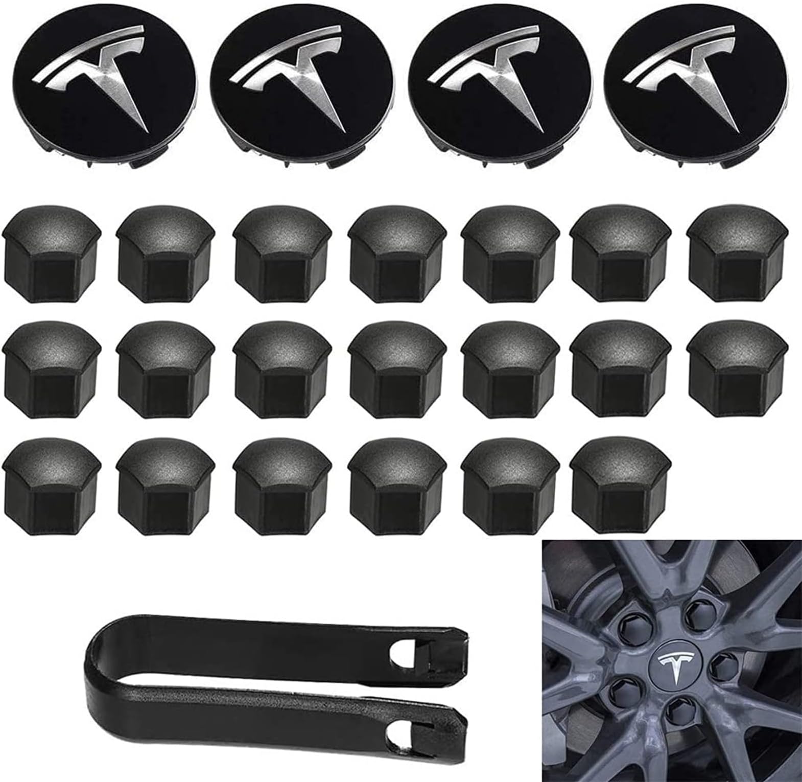 Aero Wheel Cap Kit