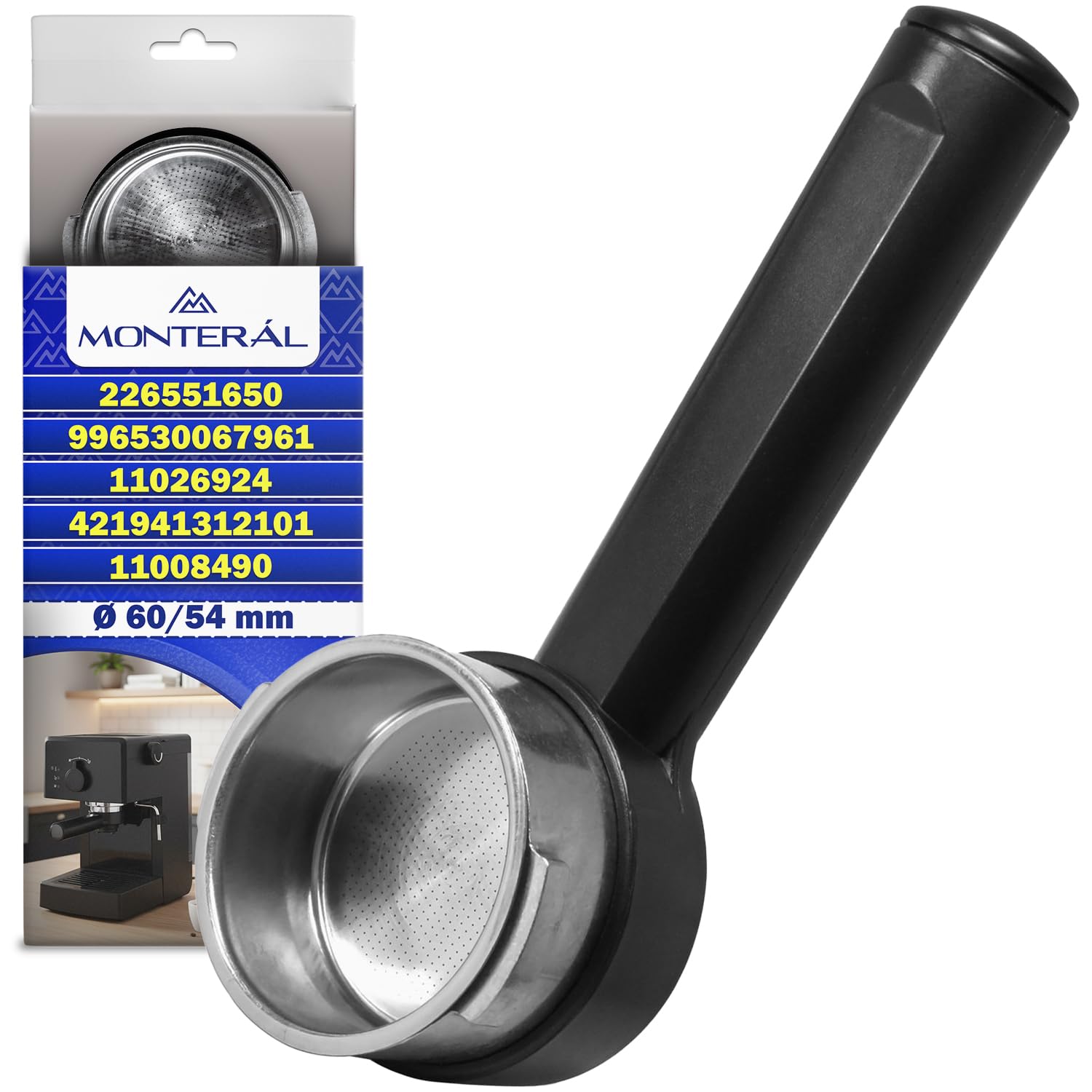 Saeco 11026924 Porte-Filtre Original Avec Filtre Poemia Pour Machine à Café Philips Saeco 996530067961
