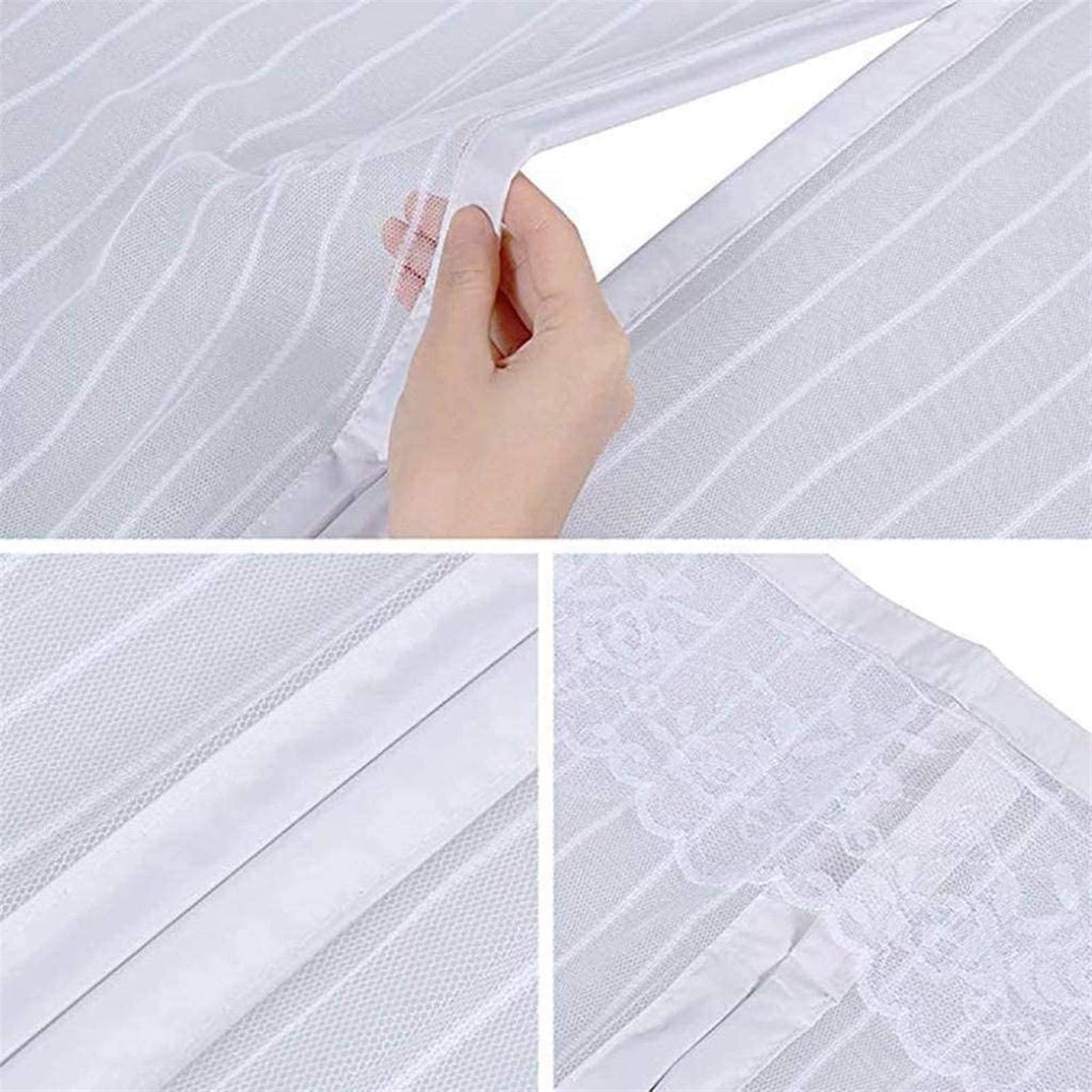 THAIKER Magnet-Fliegengitter Für Türen – 160x260 Cm, Schweres Netz, Selbstschließend
