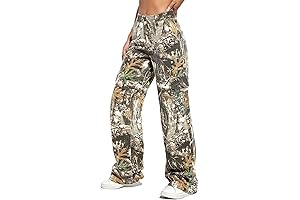 Women's Camouflage Baggy Sweatpants