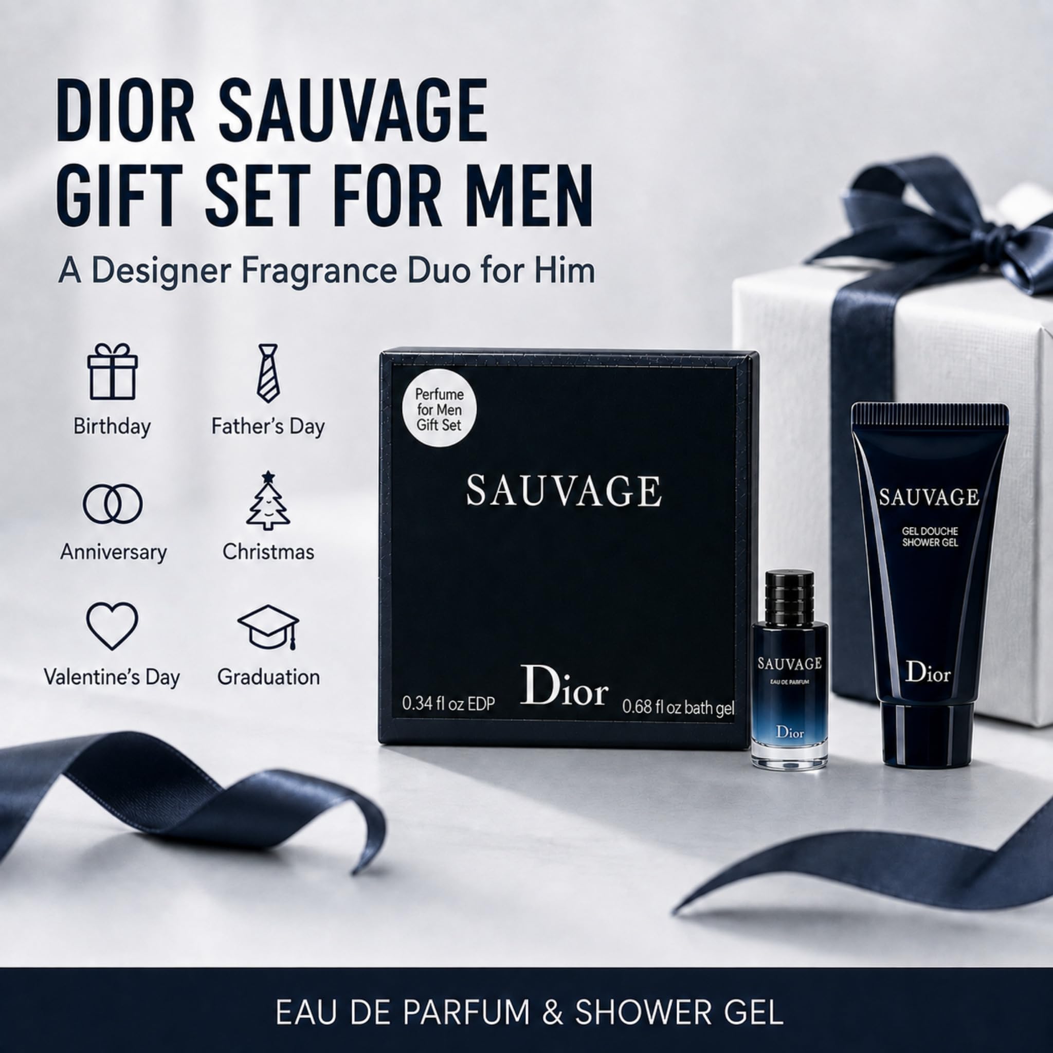 Amazon.com : Dior Sauvage Perfume for Men – Mini Fragrance Gift