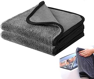 Twist Pile Microfiber Cloth, Shiny Bath Drying Towel,Shower Cubicle Cloth for Water Removal in Shower and Bathroom (Color : 2pcs, Size : 40 * 40cm)