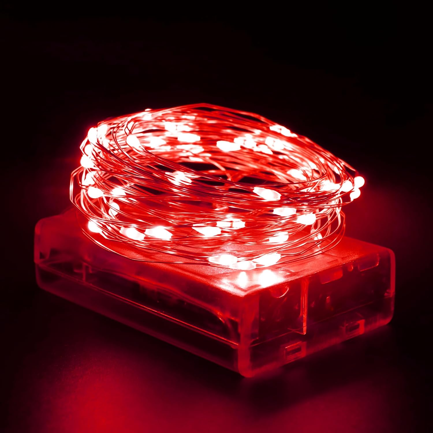 OWill Fairy Lights,100 LEDs Christmas Lights Battery Operated,10m