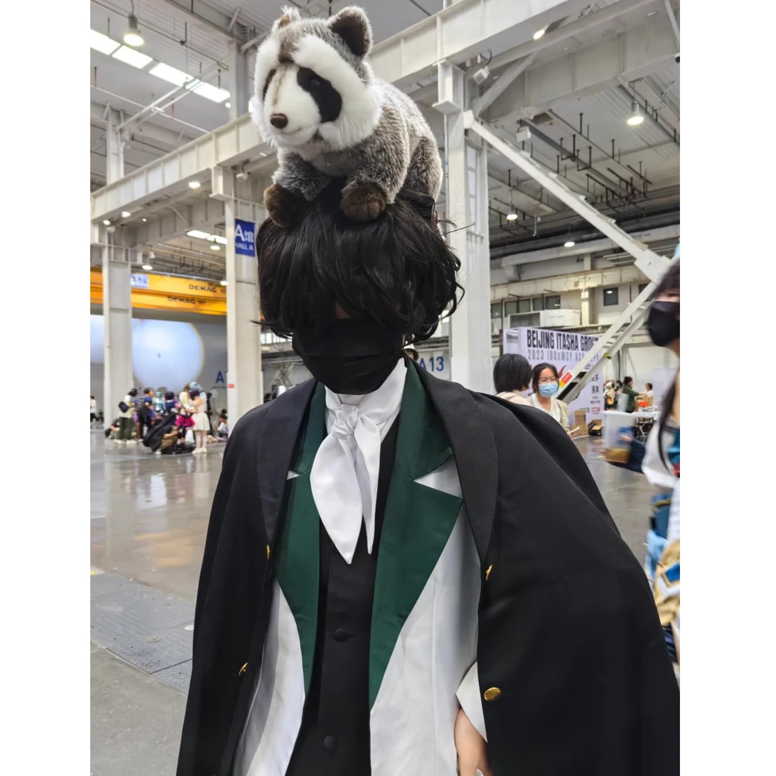 文スト エドガー・アラン・ポオ コスプレ衣装 ウィッグ Amazon.co.jp: [YAORUI] 文豪ストレイドッグス エドガー・アラン
