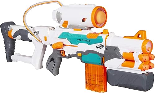 Pistola de 3 disparos Modulus Nerf Multicolor