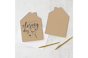 "Happy Closing Day" Greeting Cards Set of 4 with Envelopes 4-GC002