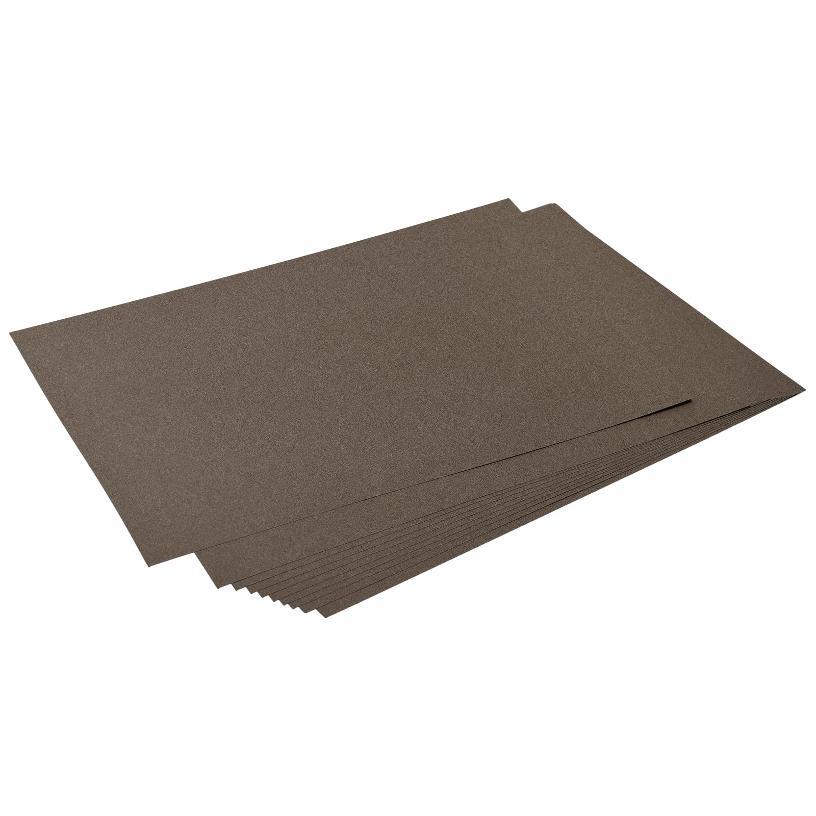 MECCANIXITY Shimmer Cardstock Paper 25 Sheets, 8x11.5 Inch 92 Lb/250gsm Double Sided, for Weddings, Birthdays, Craft Use, Letter Size Sheets, Coffee Gold