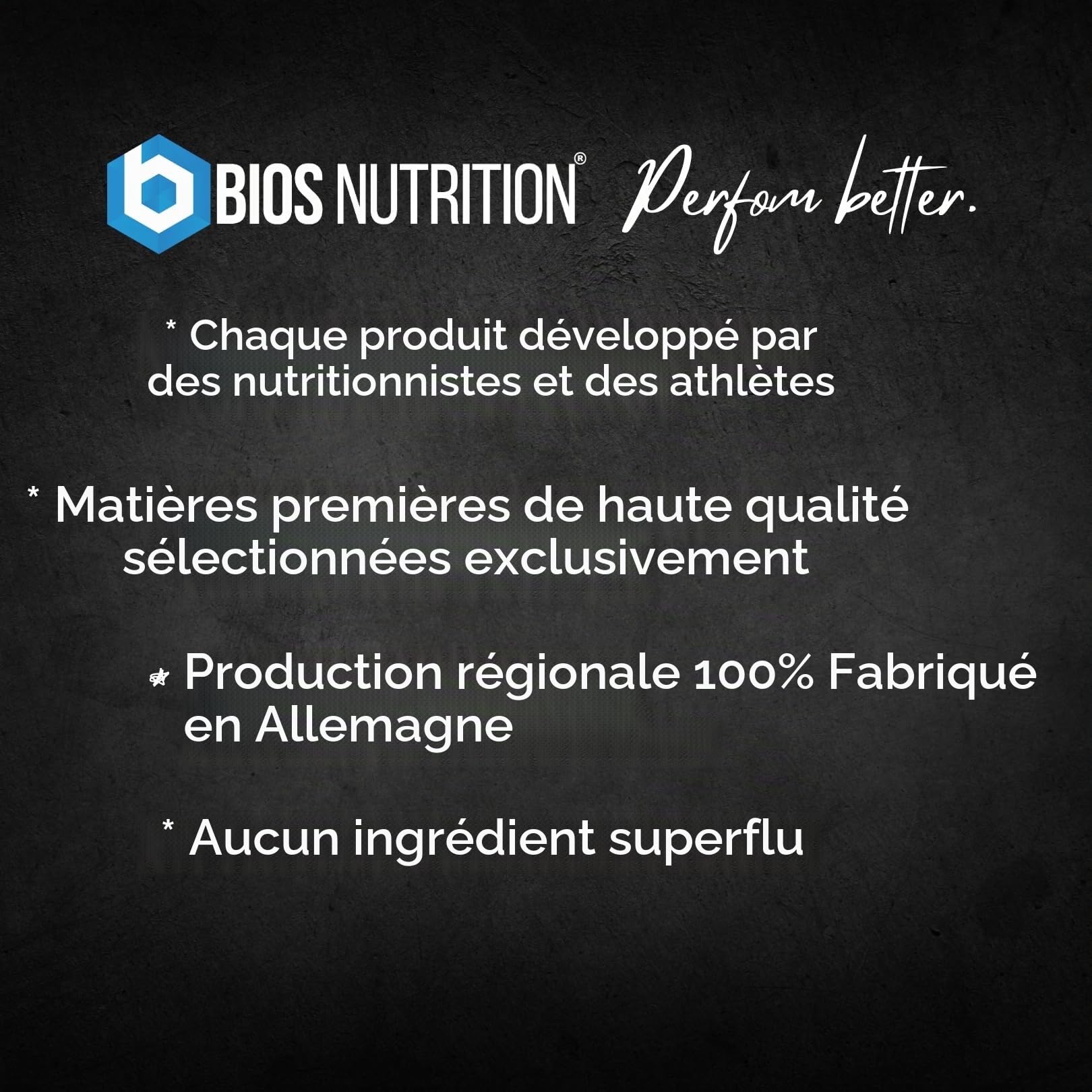 Bêta-alanine en poudre 500gr - +99% de pureté - goût neutre - vegan, hautement dosé, sans additifs - BIOS Nutrition (Fabriqué en Allemagne)