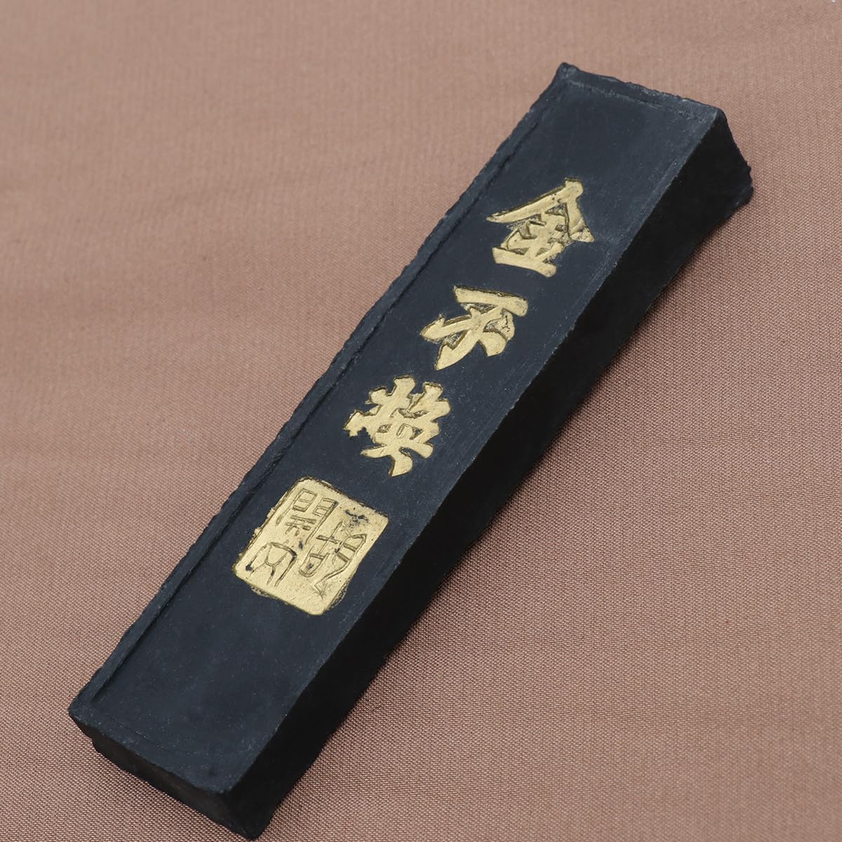 SHINEOFI Bâtonnet D'encre de Chine pour Calligraphie Chinoise et Japonaise, Encre Douce et Fluide, pour Étudiants Débutants Couleur Aléatoire