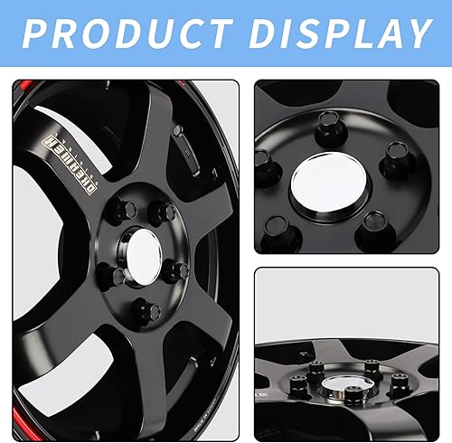 Miniatura 4 de 20 tuercas de llanta de extremo cerrado M12X1.5 tuercas de llanta + enchufe (plateado)