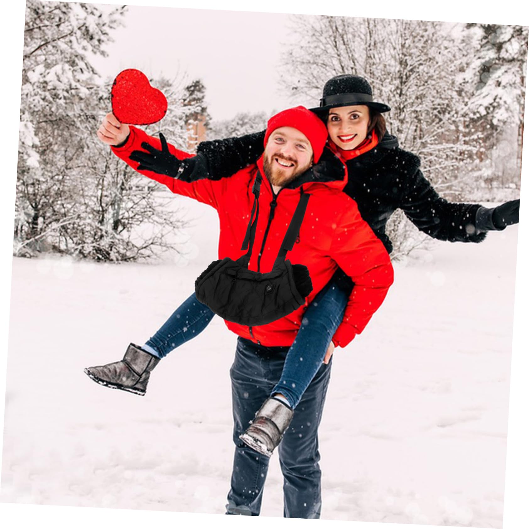 GANAZONO Handwärmer Tasche Beheizbare Handwärmer Für Kalte Wintertage Tragbare Stilvolle Lösung Für Outdoor-aktivitäten Für Hochzeiten Und Partys Als Für Familie Und Freunde