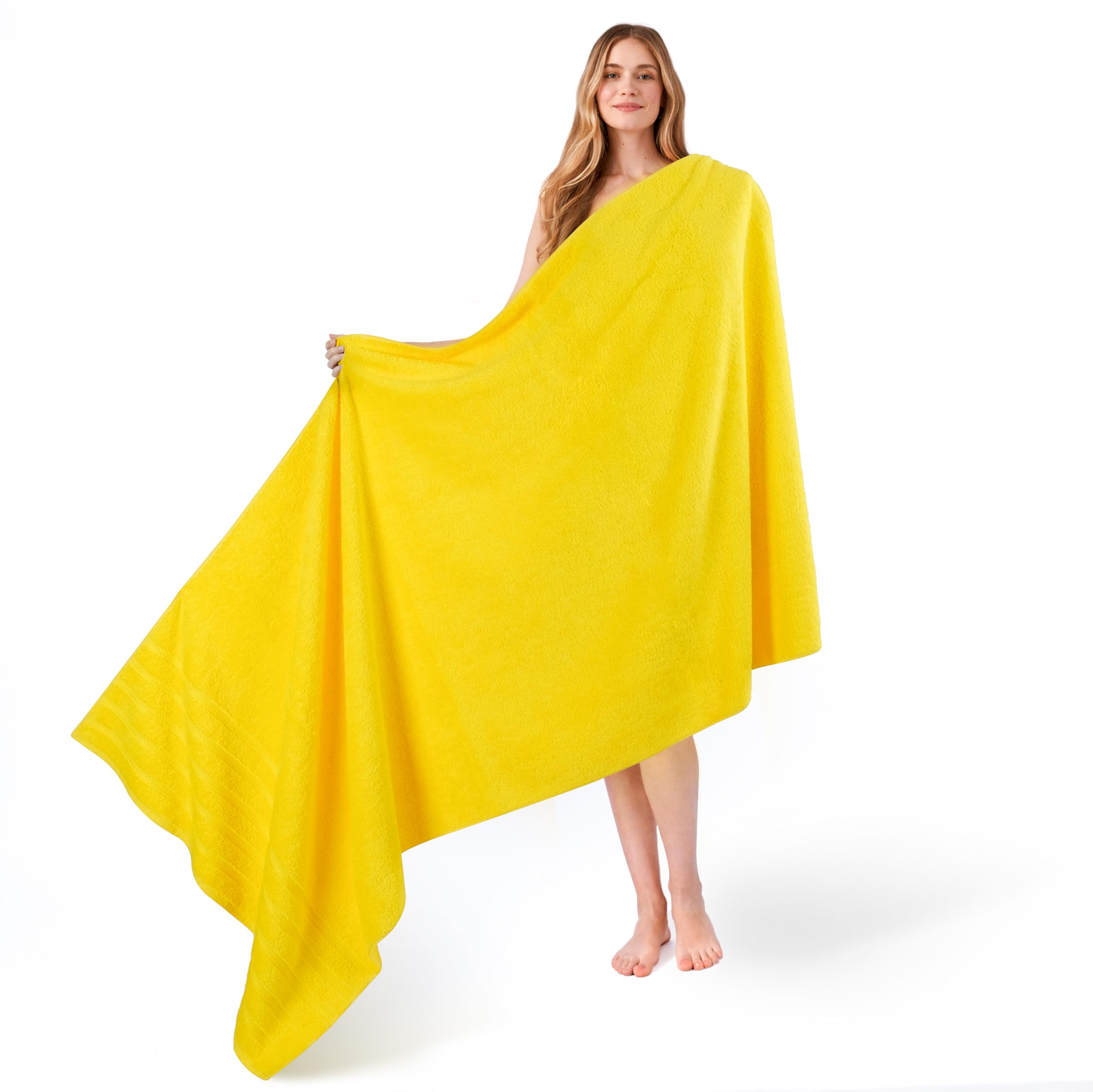 American Soft Linen 100% Cotton Luxury Turkish Towels, 35x70 XL Bath Sheet