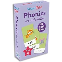 Phonics - word families 84 Flash Cards Smart Tots Flash Cards