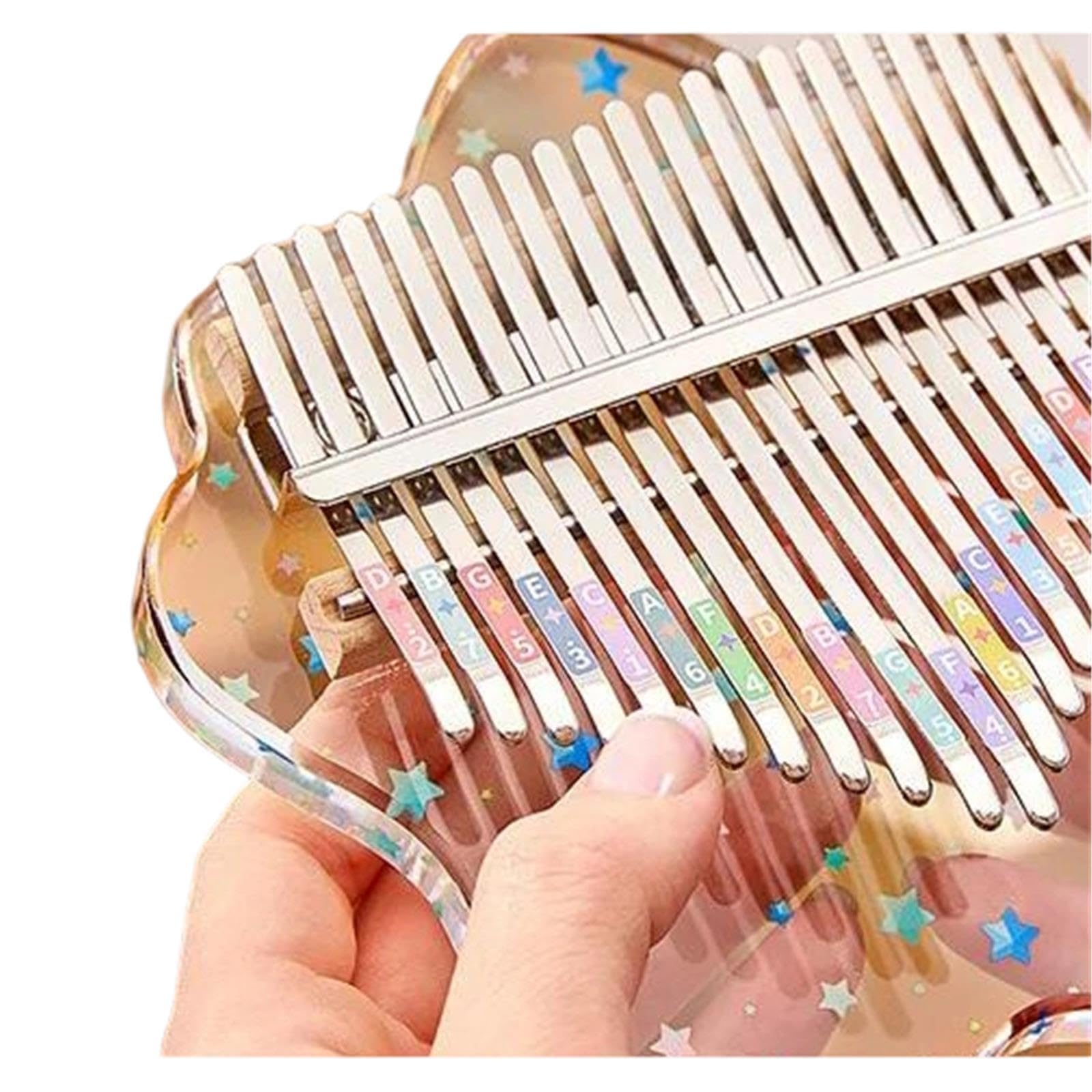 Solidna Kalimba Fortepian Kciukowy Crystal Kalimba