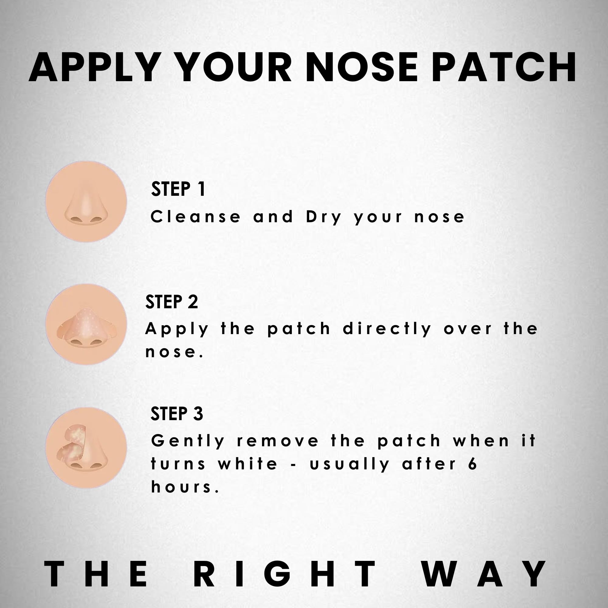 GENDA Hydrocolloid Blackhead Remover Pore Strips for Nose Deep Cleansing Pore Unclogging Blackheads Removal Nose Pore Patch- 8 Count - Image 3