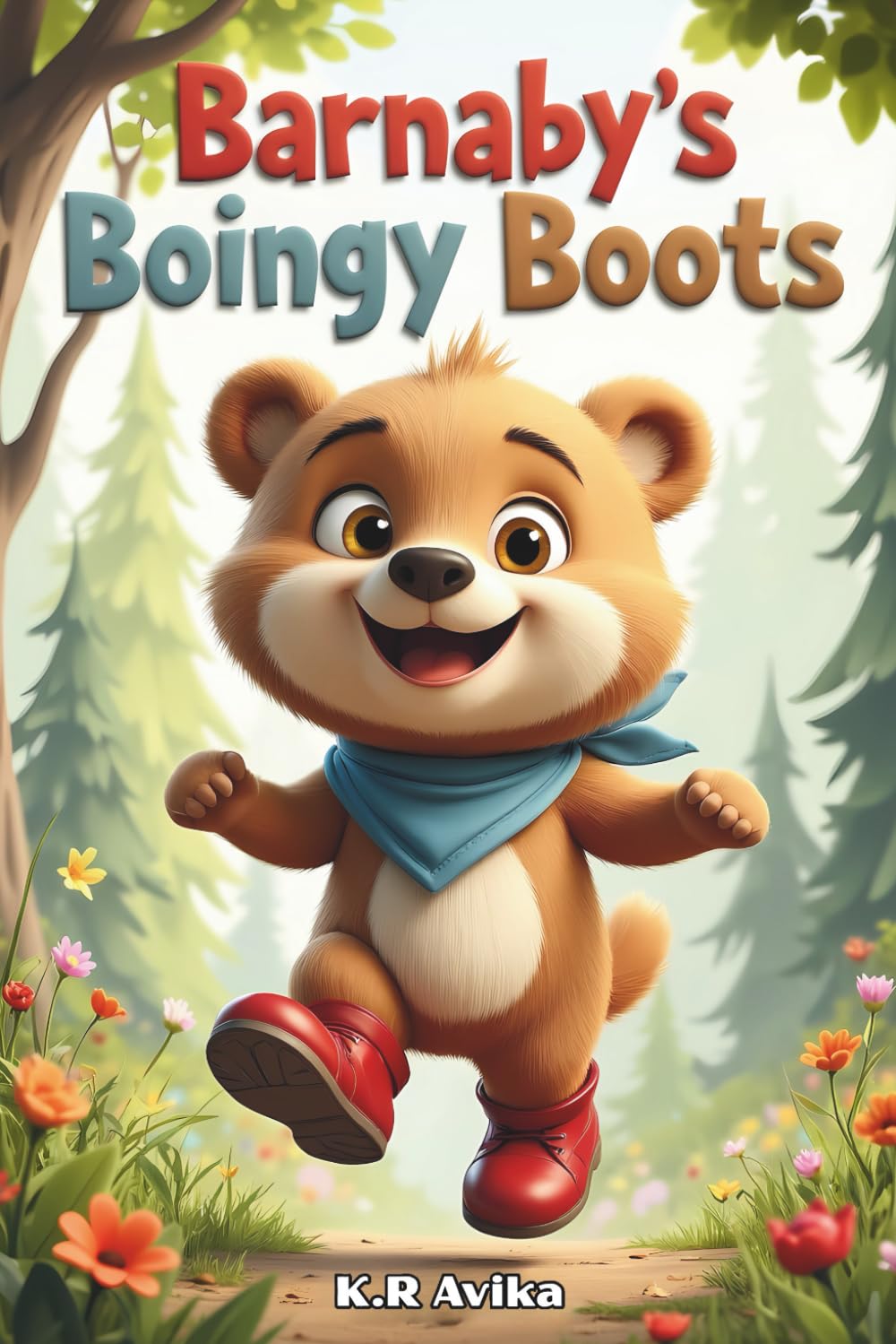 Barnaby's Boingy Boots: Read-Aloud Storybook for Kids with Coloring & Fun Games - Poems, Silly Questions, Jokes & more (Giggles All The Way)