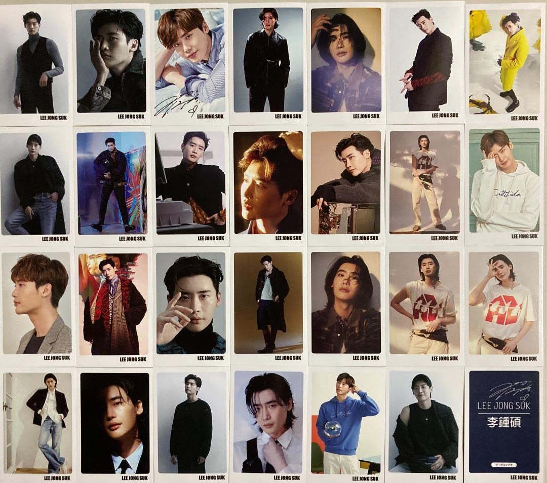 Amazon.co.jp: イ ジョンソク グッズ フォト カード 56p セット 韓国