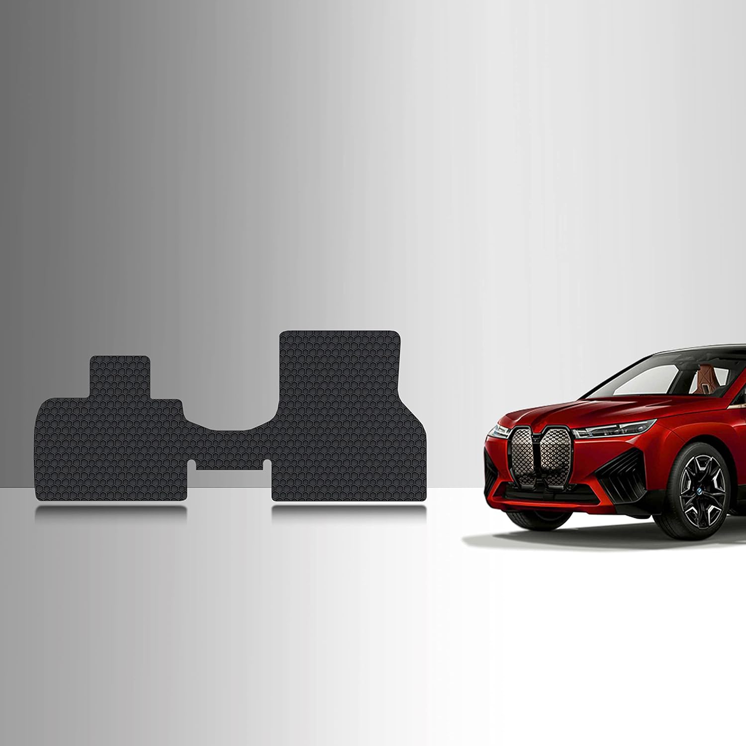 TOUGHPRO Floor Mat Accessories Set (Front Row + 2nd Row) for BMW iX All Weather Heavy Duty (Made in USA) Black Rubber 2022 2023 2024 2025 2026